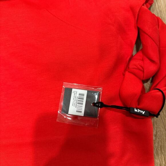 Khy sueded stretch twisted top - Picture 3 of 3